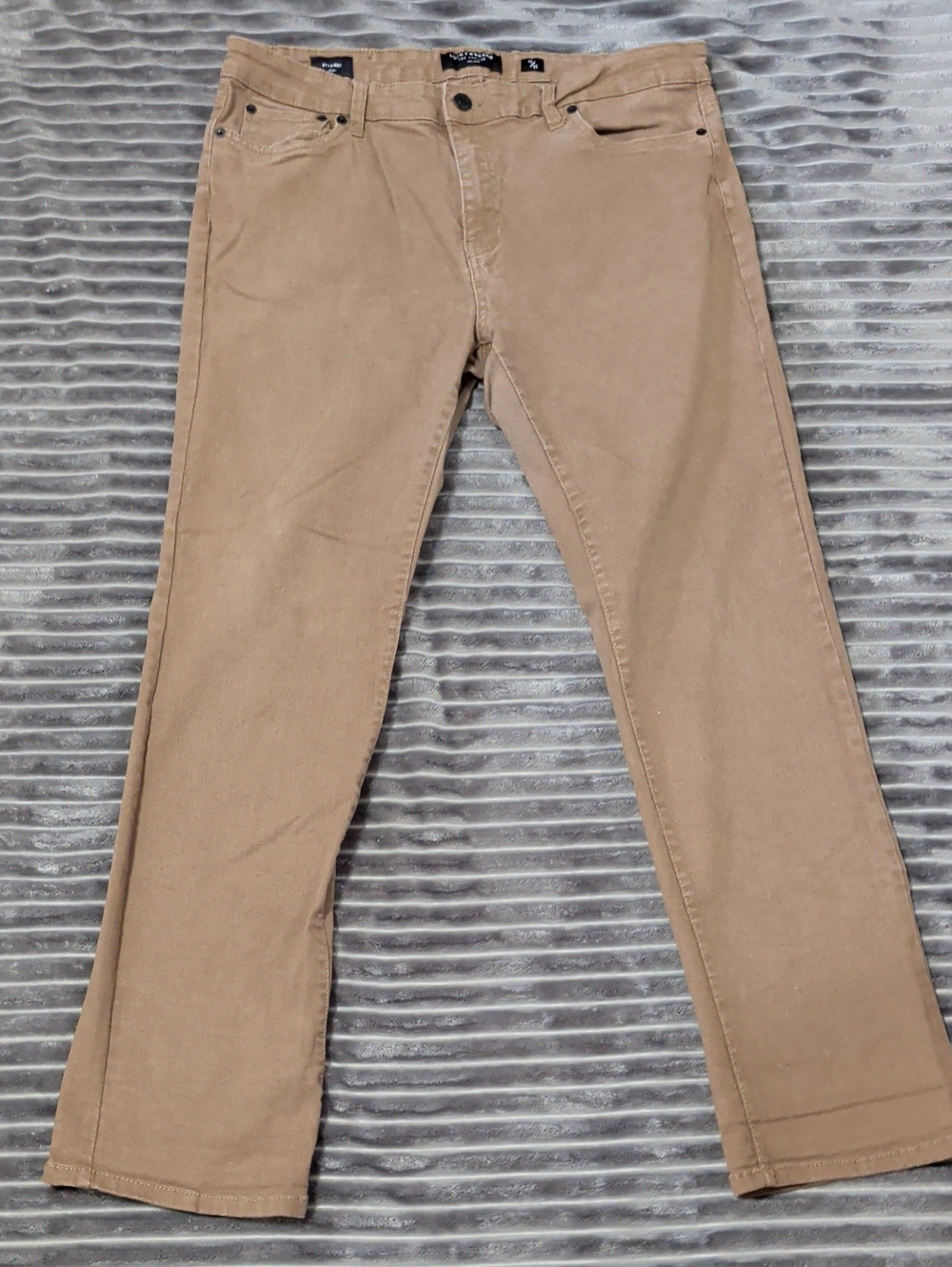Men's Khaki Straight Fit Pants Lucky Brand